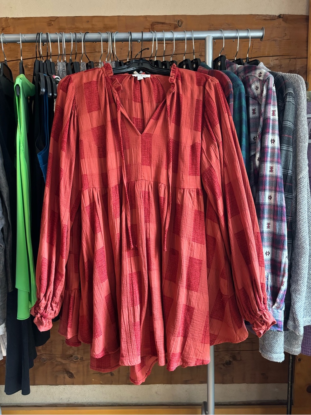 Umgee Boho Babydoll Tunic Top